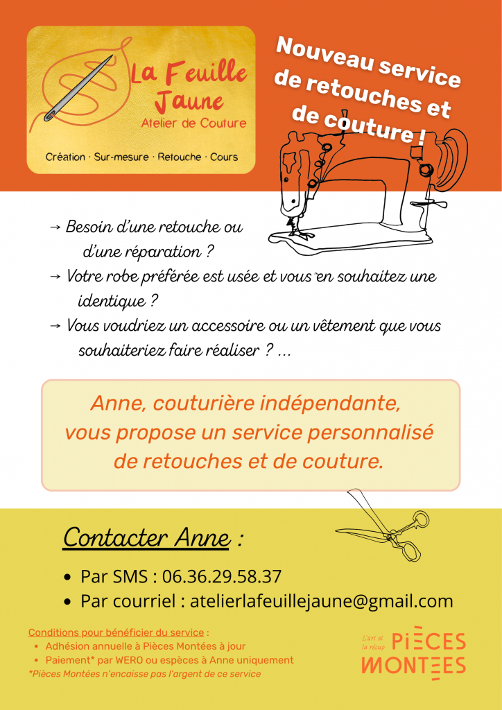 Service de retouches et de couture